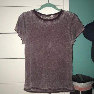 Maroon T-shirt from Nordstrom